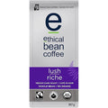Lush Ethical Bean Coffee: Medium Dark Roast Whole Bean Coffee - USDA Certified Organic Coffee Fair Trade Certified - 2 lb Bag (908 g)