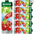 Aroma Sour Cherry Juice Fruit Juice 1000 Mililiter x 6 Boxes