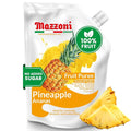 Mazzoni - Pineapple Juice Puree 100% Pure Pineapple Juice Mix Just Fruit No Sugar Added Mixer for Cocktails Drinks Smoothies Make Healthy Pina Coladas Convenient Pouch Made in Italy 2.2 lbs