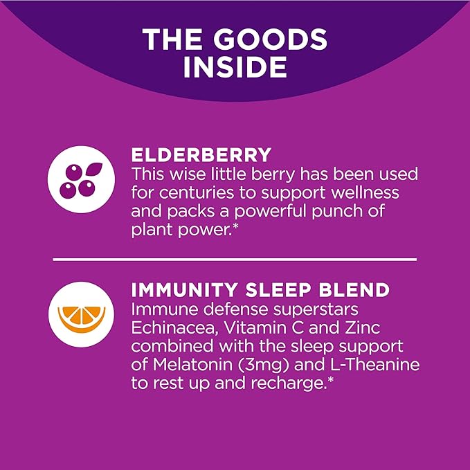 OLLY Metabolism Gummy Rings Apple Cider Vinegar Vitamin B12 30 Count Sleep Immunity Melatonin Gummy Vitamin C Zinc Echinacea 36 Count Bundle