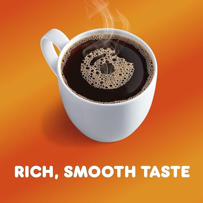 Original Blend Ground Coffee Medium Roast 40 oz Value Size Canister Smooth Balanced Flavor Pre-Ground Coffee for Drip Pour Over &amp French Press 130 Servings