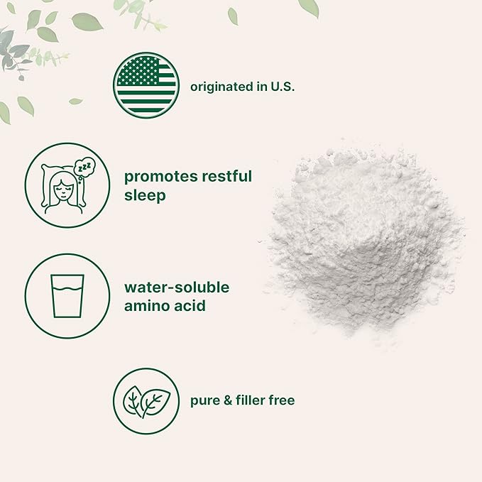 Micro Ingredients Glycine Powder 1KG (2.2 Pounds) Glycine 1000mg Per Serving Water Soluble and Products of USA