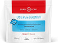 Brain Basics Ultra-Pure Colostrum 4000mg per Serving Min 25% IgG antibodies Gut-Brain-Immune Health Glowing Hair and Skin. Colostrum Powder from Grass-Fed Cows. 360 Grams - 90 Servings