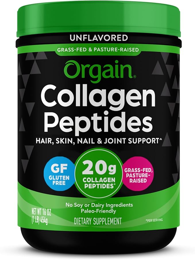 Orgain Organic Simple Vegan Protein Powder Chocolate 1.25lb Hydrolyzed Collagen Peptides Powder Unflavored 1lb