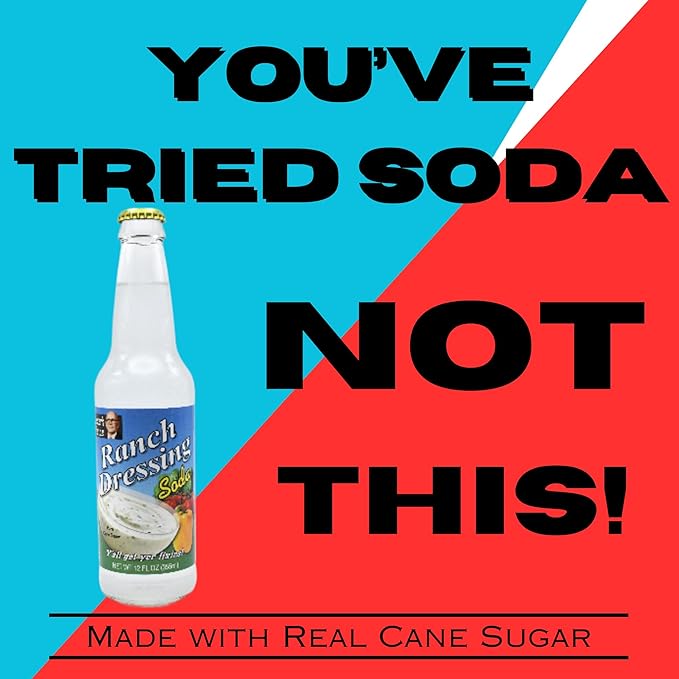 Generic Lester's Fixins Soda | 12 Pack of Unique Weird and Unusual Flavors of Food Soda Pop with Real Cane Sugar | 12 oz Glass Bottles in a Mixed 12 Pack Sampler with Crazy Soda Pop Bottle Opener