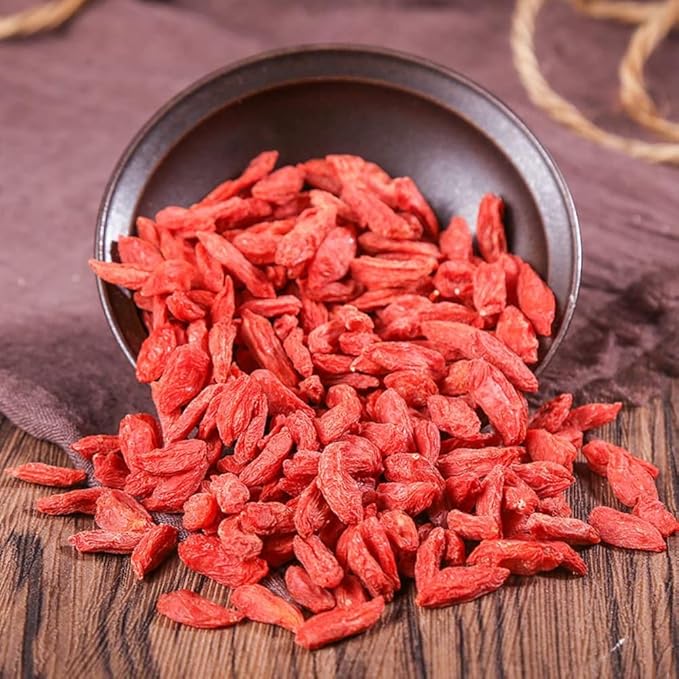 Red Wolfberry Super-Grade Ningxia Wolfberry Gouji Large Grain Red Wolfberry 500 Grams Bulk Natural Organic.