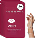 The Good Patch Desire Sexual Wellness Patches Get in the Mood Natural with Vitamin B6 Reishi Black Maca Plant Powered Wearable Wellness Botanical and Vitamin (24 Total Patches)