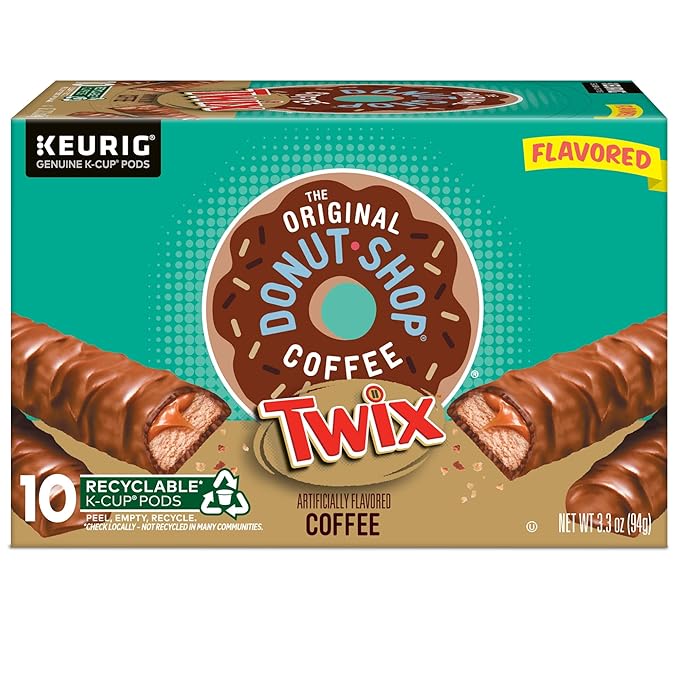 The Original Donut Shop TWIX Coffee Keurig Single Serve K-Cup Pods 60 Count (6 Packs of 10)