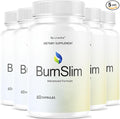 (5 Pack) Burn Slim Capsules - Official BurnSlim Weight Pills Advanced Premium Formula Support All Natural Burn Slim Vitamin Supplement For Overall Health &amp Wellness Reviews 300 Capsules For 5 Mo