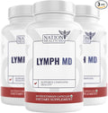 Lymph MD - Lymphatic Drainage Supplement - Lymph System Support for Women &amp Men - with Bromelain Echinacea Burdock Root Dandelion Rutin Kelp &amp More - 180 Capsules