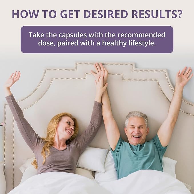 NuBest Sleep Xtra | Supports Healthy Sleep for Adults | Vitamin B6 Melatonin Ashwagandha Chamomile Valerian &amp More - Non Habit-Forming | 60 Vegan Capsules | Pack 2