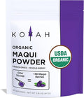 KOYAH - Organic Maqui Berry Powder 30 Servings (1 Scoop = 146 Berries or 1/8 Cup Fresh) Chile Grown Freeze-Dried Whole-Berry Powder