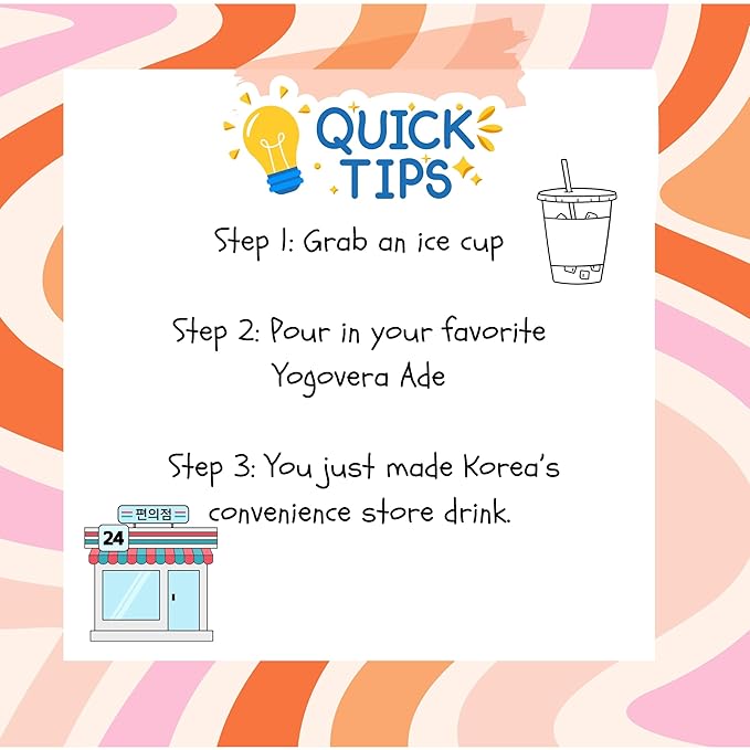 Yogo Vera Strawberry Ade Korean Drink Pouches – Authentic Korean Convenience Store Beverage with Sweet Strawberry Flavor Refreshing Juice Pouch (10 Pack)
