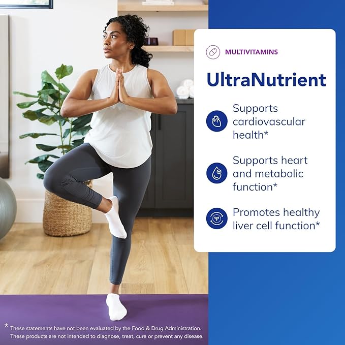 Pure Encapsulations UltraNutrient - Minerals &amp Multivitamins - Supports Liver &amp Heart Health* - Supplement for Antioxidants - with Vitamin C CoQ10 &amp More - Gluten Free - 360 Capsules