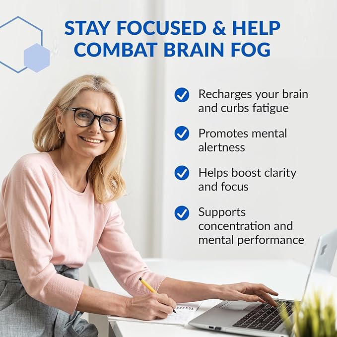 BioTrust Brain Bright – Daily Nootropic Boost for Focus Concentration Mental Clarity – Caffeine Free Nootropics Brain Support Supplement – Thai Ginger Ginkgo Folate L-Theanine – 30 Servings