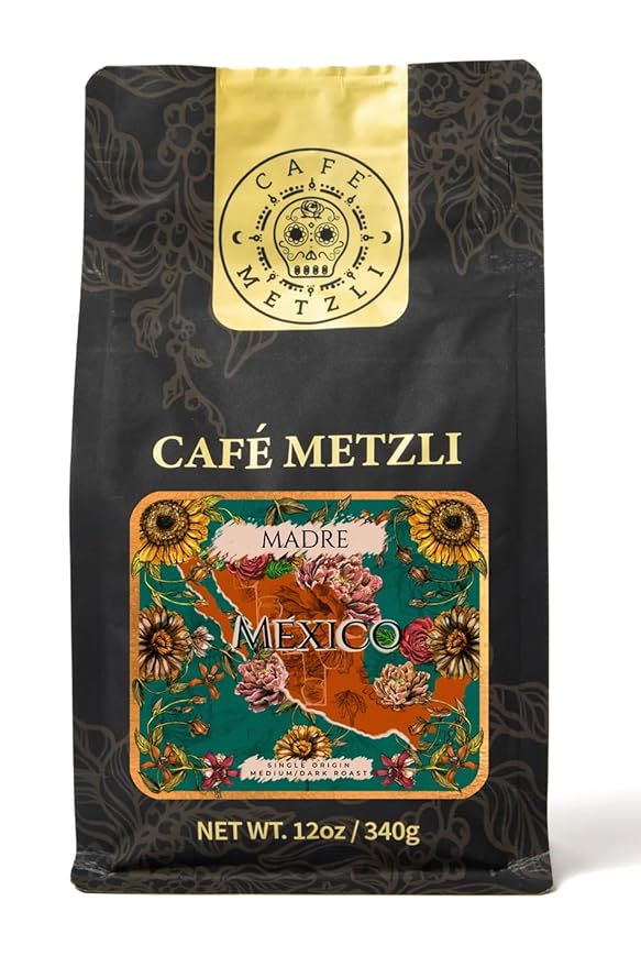 Café Metzli: Mexican Specialty Coffee - MADRE (Medium/Dark Roast) 12oz