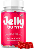 Jelly Burn Gummies Official JellyBurn Gummys with All Natural Ingredients Advanced Health &amp Wellness Vitamin Supplements Formula Maximum Strength Active Lifestyle Multivitamin Support (60 Gummi