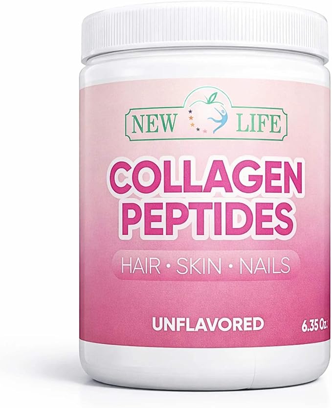 New Life Collagen Peptides Powder Joint Support 6.35 Oz