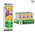 VINUT 100% Passion Fruit Juice No Added Sugar Not From Concentrate 16.9 fl oz (500 mL) Can Pack of 12