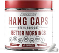 BlackWave Hang Caps - Recovery Capsules After Drinking Aid - DHM (Dihydromyricetin) After Alcohol Recovery Supplement - Hangover Relief with Ginger Milk Thistle and B vitamins - 45 Liver Aid Capsules