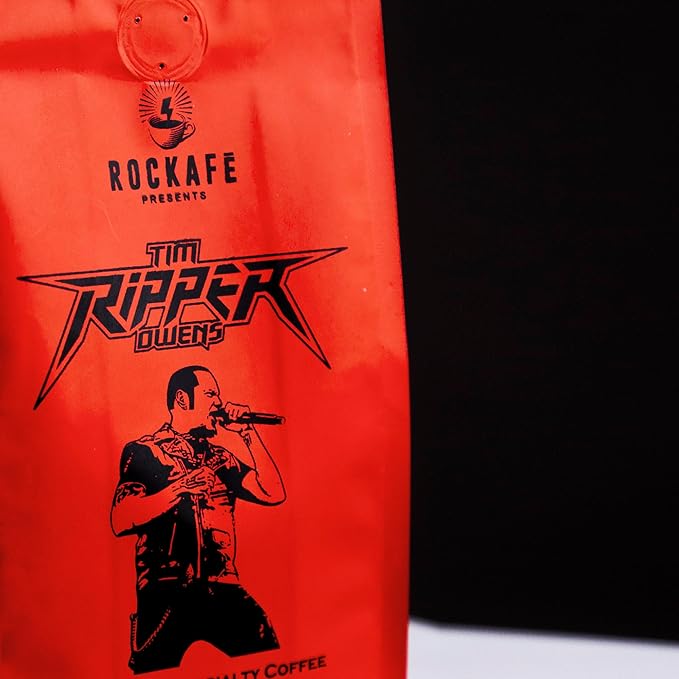 Rockafe Tim Ripper Owens Edition - 8.8 oz Bag of Peruvian Specialty Coffee - By Iky Store