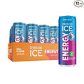 Sparkling Ice Energy Berry Blast 12Pk. Energy Drinks with Vitamins + Antioxidants Zero Sugar. 12 fl oz cans.