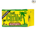 CAFE CARIBE Decaf Espresso Coffee Dark Roast 100% Decaffeinated Espresso Ground Coffee Brick with a Latino Taste Blend Vacuum Sealed (10 Ounce Pack of 12)
