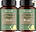 Advanced Cholesterol Lowering Supplements &amp for High Cholesterol | Liquid-Filled Capsules for Maximum Absorption | Plant Sterols Policosanol Bergamot Extract | Triple-Action Formula180 Capsules