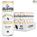 La Colombe Coffee Vanilla Draft Latte 11 fl oz Cans (Pack of 12) Coffeehouse Quality Cold Brew Specialty Grade Coffee Beans Ready-to-Drink On-the-Go