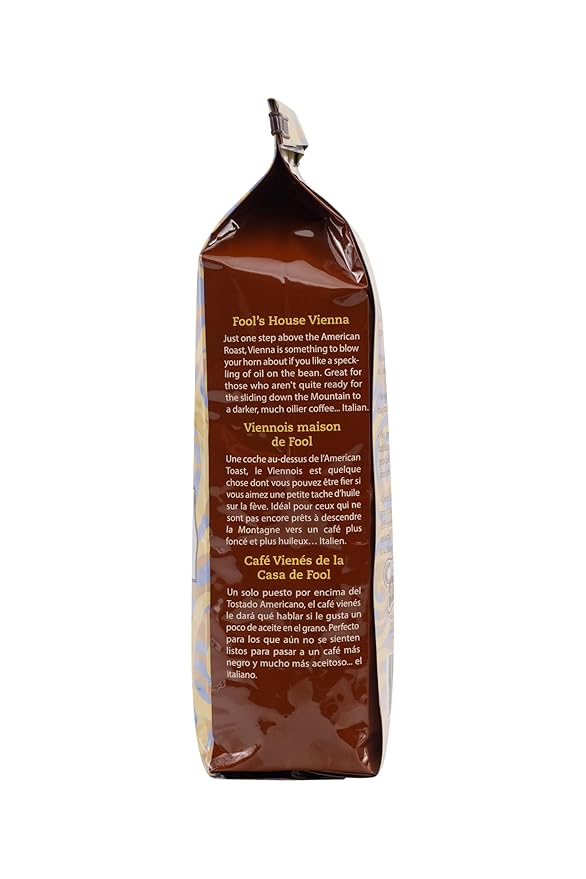 Coffee Fool's House Vienna 11oz - Whole Bean