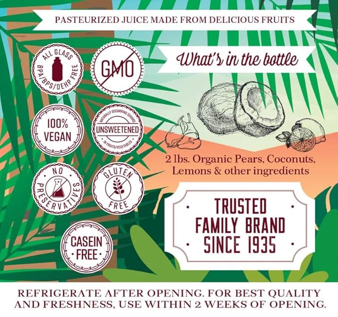Organic Coconut Juice (Pack of 12)