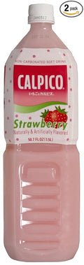 Calpico Soft Drink Strawberry 50.67-Ounce (Pack of 2)
