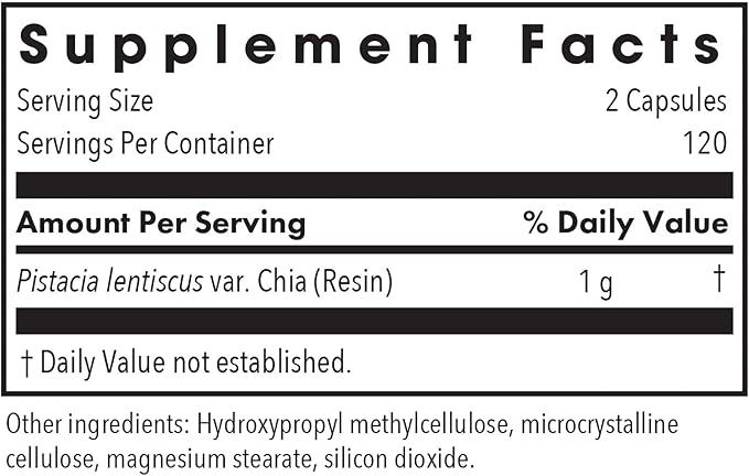 Allergy Research Group Mastica - Mastic Gum Capsules Digestive Health Supplement for Adults Mastic Resin Powder Capsules for Gut Health Support - 240 Count