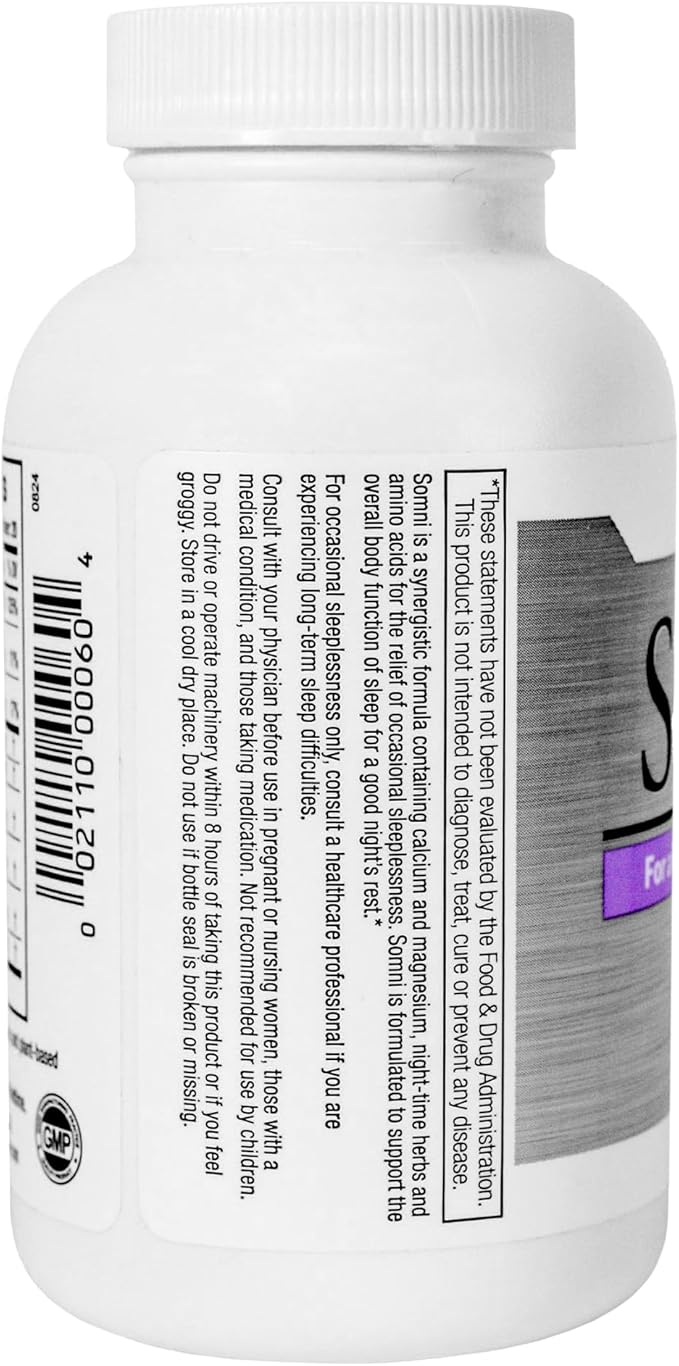 Lane Innovative - Somni Sleep Aid Supplement Promotes Relaxation &amp Balance Helps Combat Occasional Stress Rich in Essential Vitamins &amp Herbal Extracts Supports More Restful Sleep (20 Serv