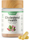 Snap Supplements Cholesterol Health - Artichoke Milk Thistle Garlic and Berberine Supplement with Beta Sitosterol (95% Plant Sterols) for Digestive and Metabolic Support 60 Capsules (30 Servings)