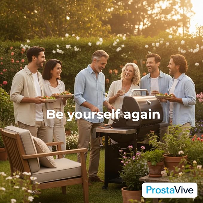 ProstaVive Advanced Prostate Support Formula - Complete Urinary &amp Bladder Health Supplement - Helps Promote Strong Flow &amp Emptying - Natural Powder - Gluten Free Non-GMO