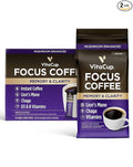 VitaCup Instant Focus Coffee 24ct &amp Focus Ground Coffee 10oz