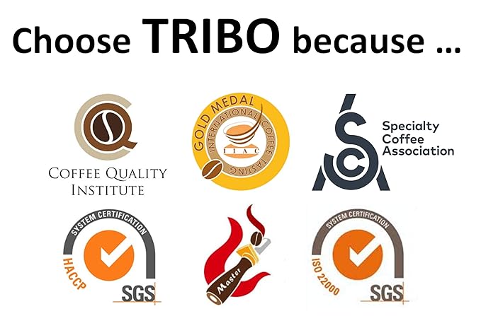 Tribo Coffee Single-Serve Portable Pour Over Drip Coffee - Variety - 10 Servings (Light Medium &amp Med-Dark Roasts)