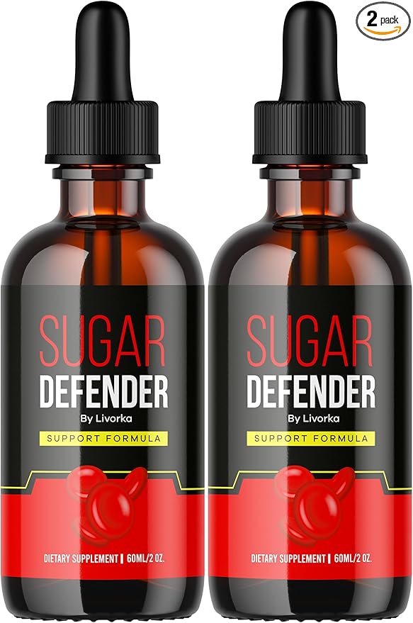 2 Pack - Sugar Defender - Sugar Defender Drops SugarDefender Sugar Defense Super Formula Sugar Defender 24 Sugar Defender Supplement Sugar Defender Liquid Defender Drop Sugar Defense Reviews