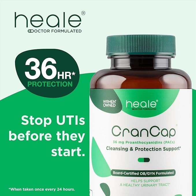 Cranberry Pills for Urinary Tract Health - 90 Count 36mg of Potent PACs - Cranberry Extract Helps Cleanse &amp Protect The Urinary Tract from A UTI - Non-GMO Vegan and Gluten-Free