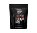 Ethiopian Bold Light Roast Grade 1 Ground Coffee Natural Dry Processed Micro Lot Intense Bright Bold &amp Aromatic Coffee - 2lb Bag