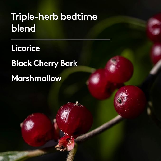Children's Chest Night Herbal Syrup Nighttime Sleep Support to Soothe The Throat &amp Chest with Wild Cherry Bark Marshmallow &amp Licorice Root - 5.1 Fl oz (30 Servings)