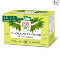 Tadin Guanabana Tea Soursop Tea Herbal Tea Caffeine Free Decaffeinated 24 Tea Bags Per Box Pack of 6