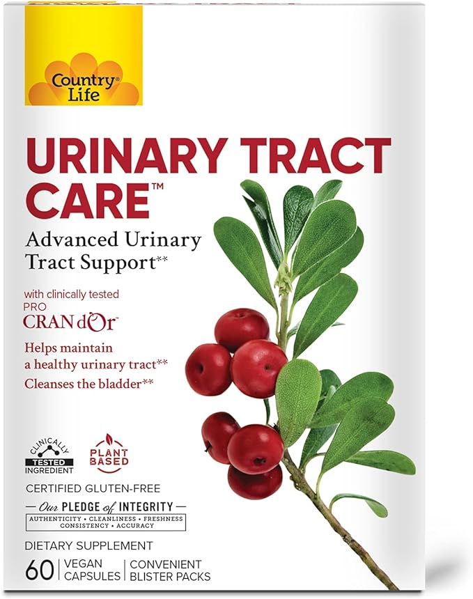 Country Life Women's Urinary Tract Care 60 VegCap