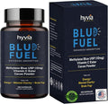 Methylene Blue Capsules - USP Pharmaceutical Grade Supplement For Humans - 120ct w/ Added Vitamin C For Enhanced Absorption - Helps Support Cognitive Energy Brain Fog &amp Mental Clarity | Made In