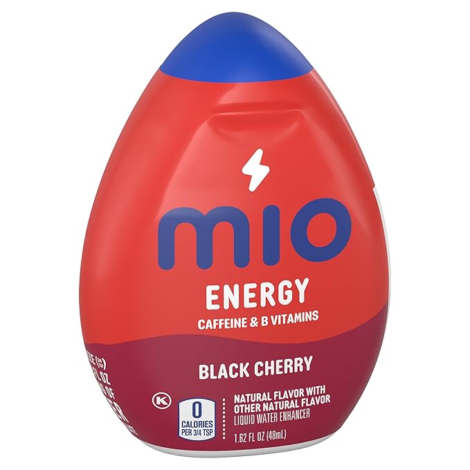 Mio Energy Liquid Water Enhancer Black Cherry 1.62 OZ 5-Pack