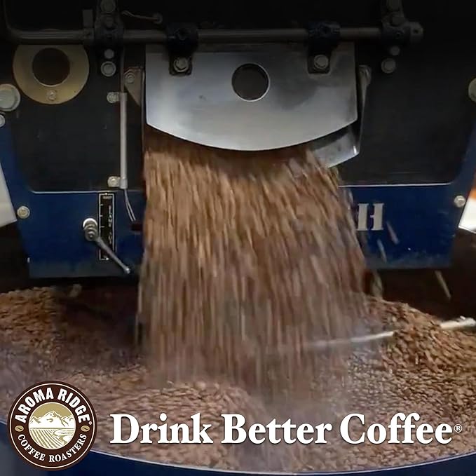 Aroma Ridge Whole Beans Coffee Freshly Roasted (Brazil Santos Decaf)