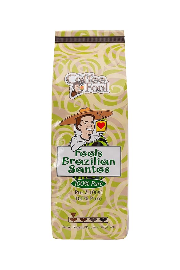 Coffee Fool's Brazilian Santos (Whole Bean)