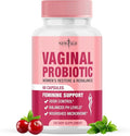 NEW AGE Vaginal Probiotics for Women with Prebiotics Cranberry Extract and a Lactobacillus Probiotic Blend Supports Healthy pH Balance Odor Control Vaginal Flora - 60 Capsules