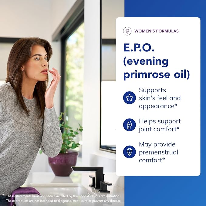 Pure Encapsulations E.P.O. (Evening Primrose Oil) | Hypoallergenic Dietary Supplement Containing 9% GLA | 100 Softgel Capsules